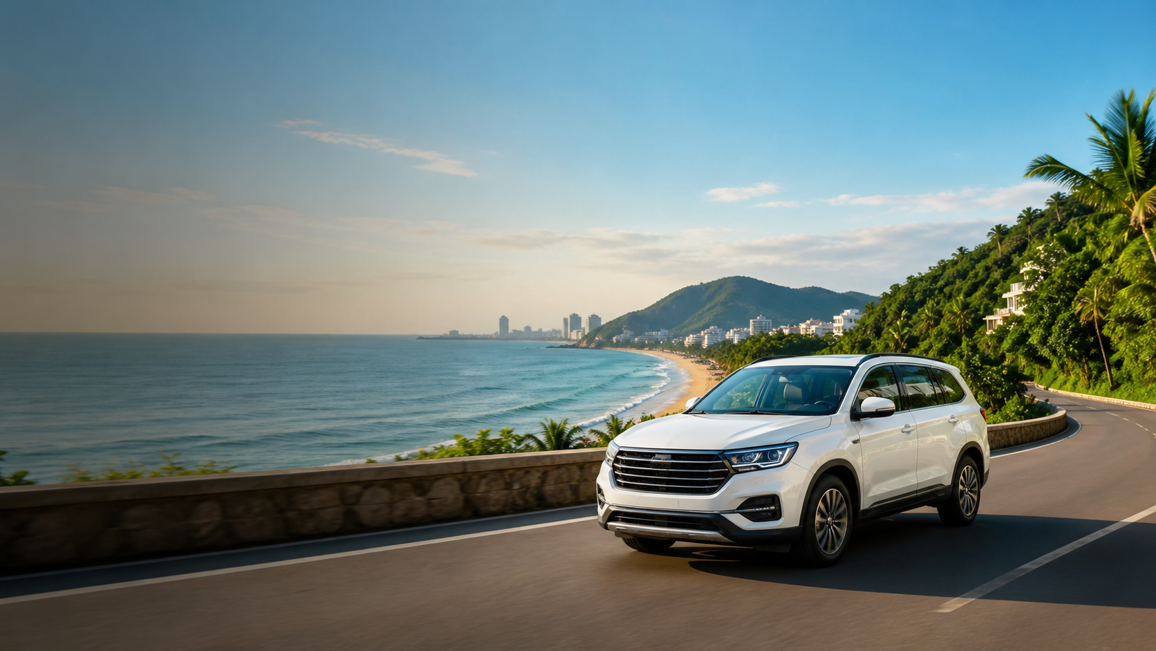 Cung đường ven biển Vũng Tàu nhìn từ xe GOCAR24H